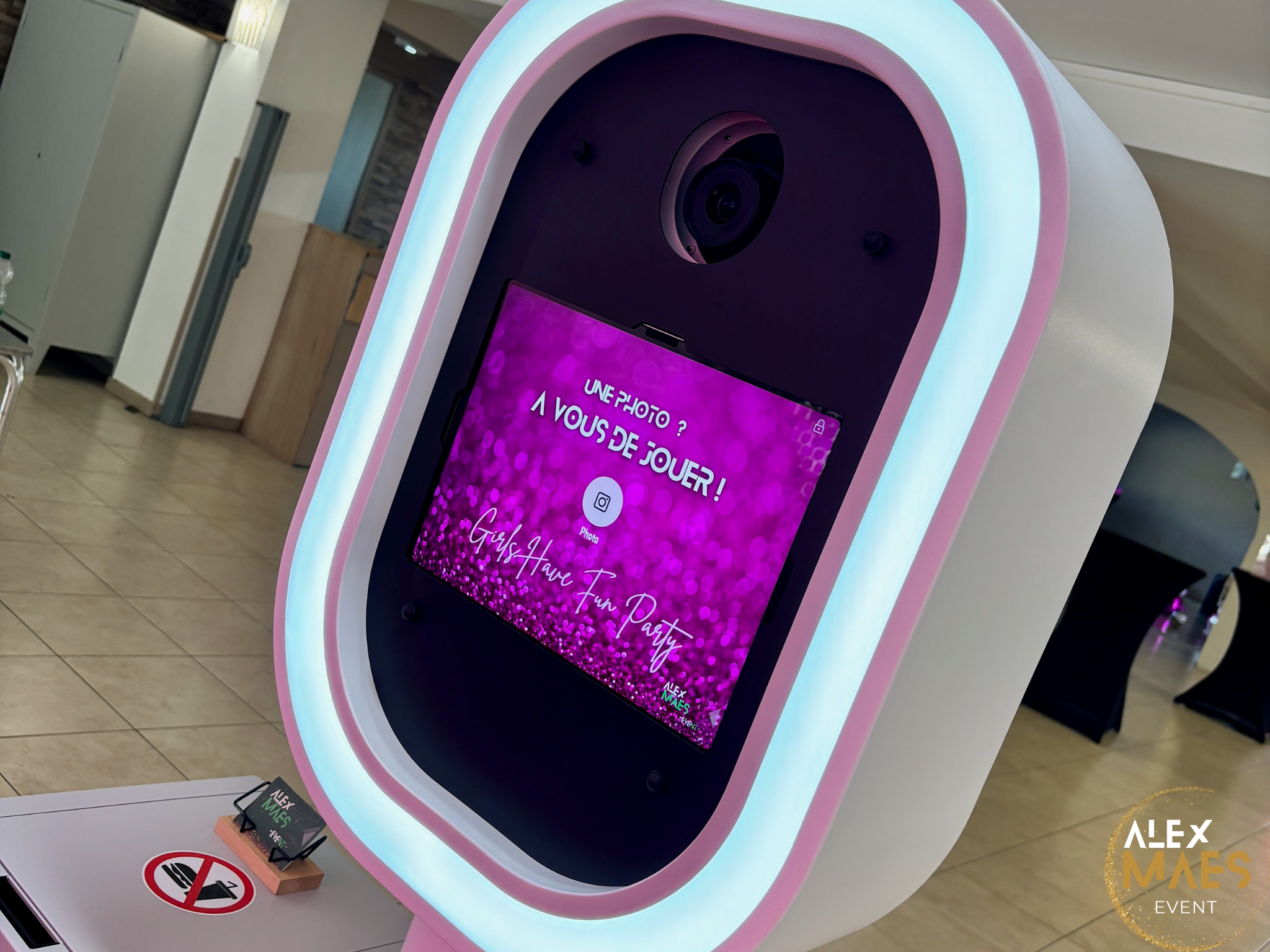 Photobooth pour entreprise et événement public