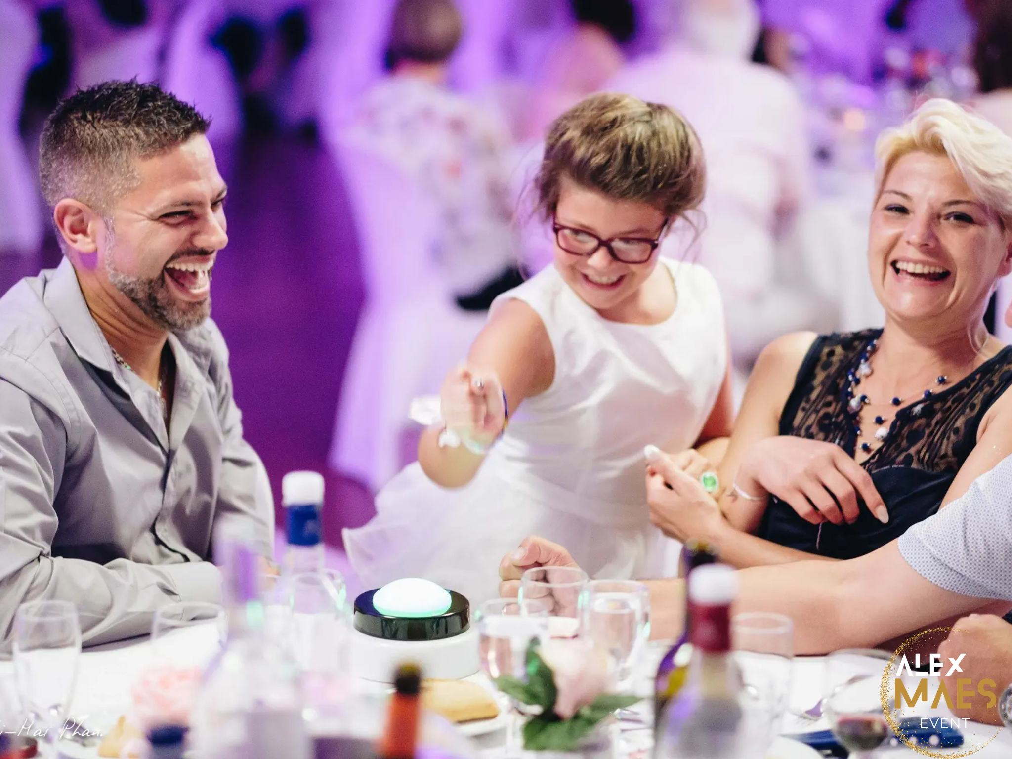 Animation de mariage avec buzzers