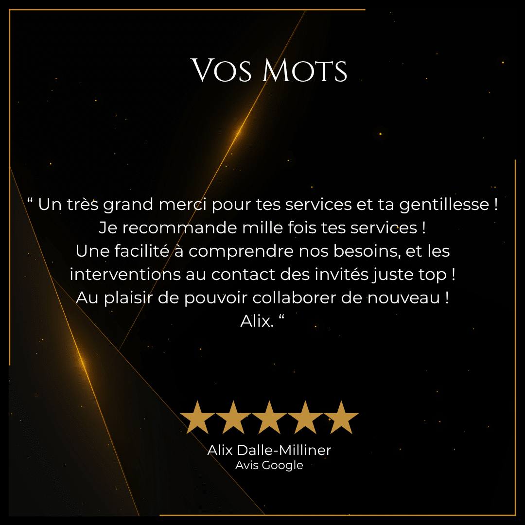 Avis d’Alix Dall Milinner