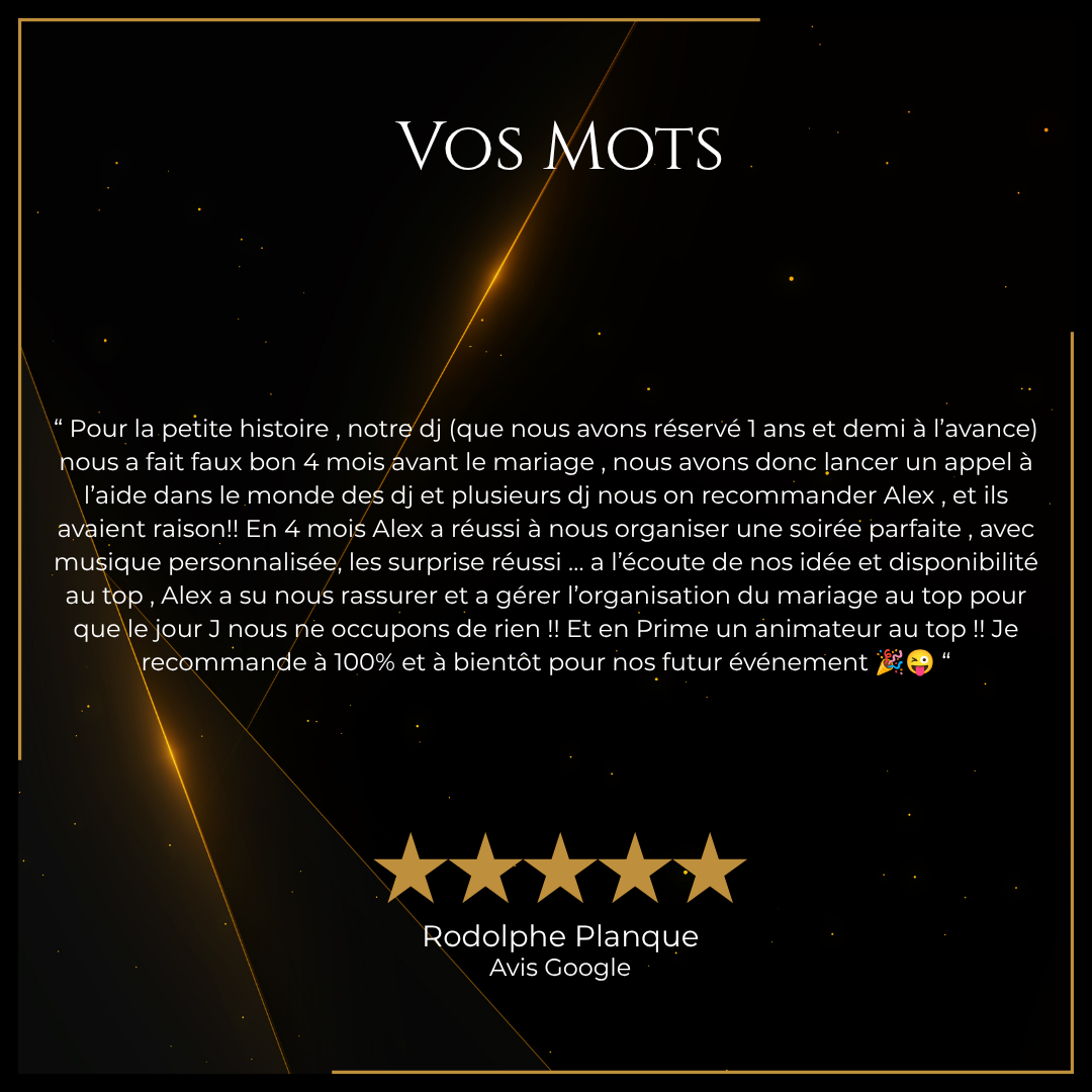 Avis de Rodolphe Planque